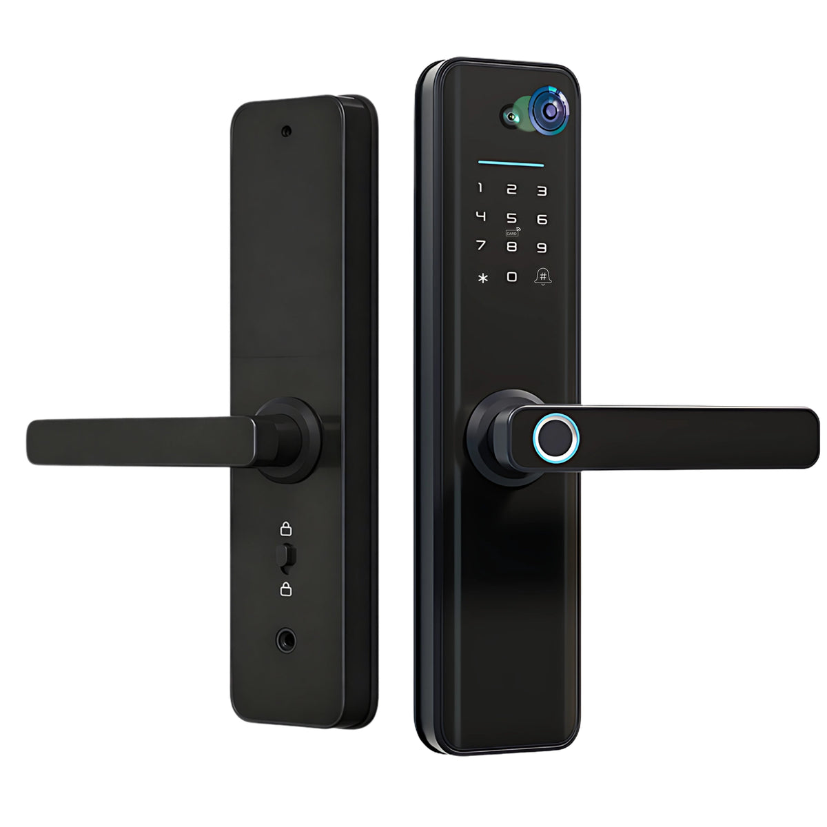 Smart Door Lock Pro in black