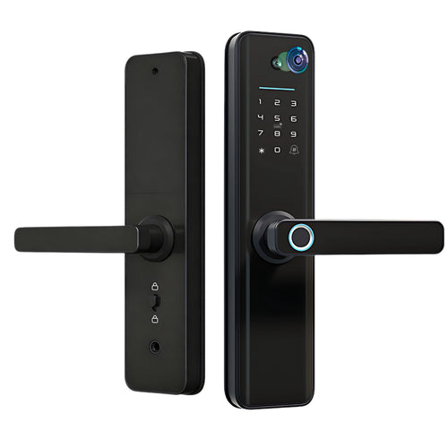 Smart Door Lock Pro in black
