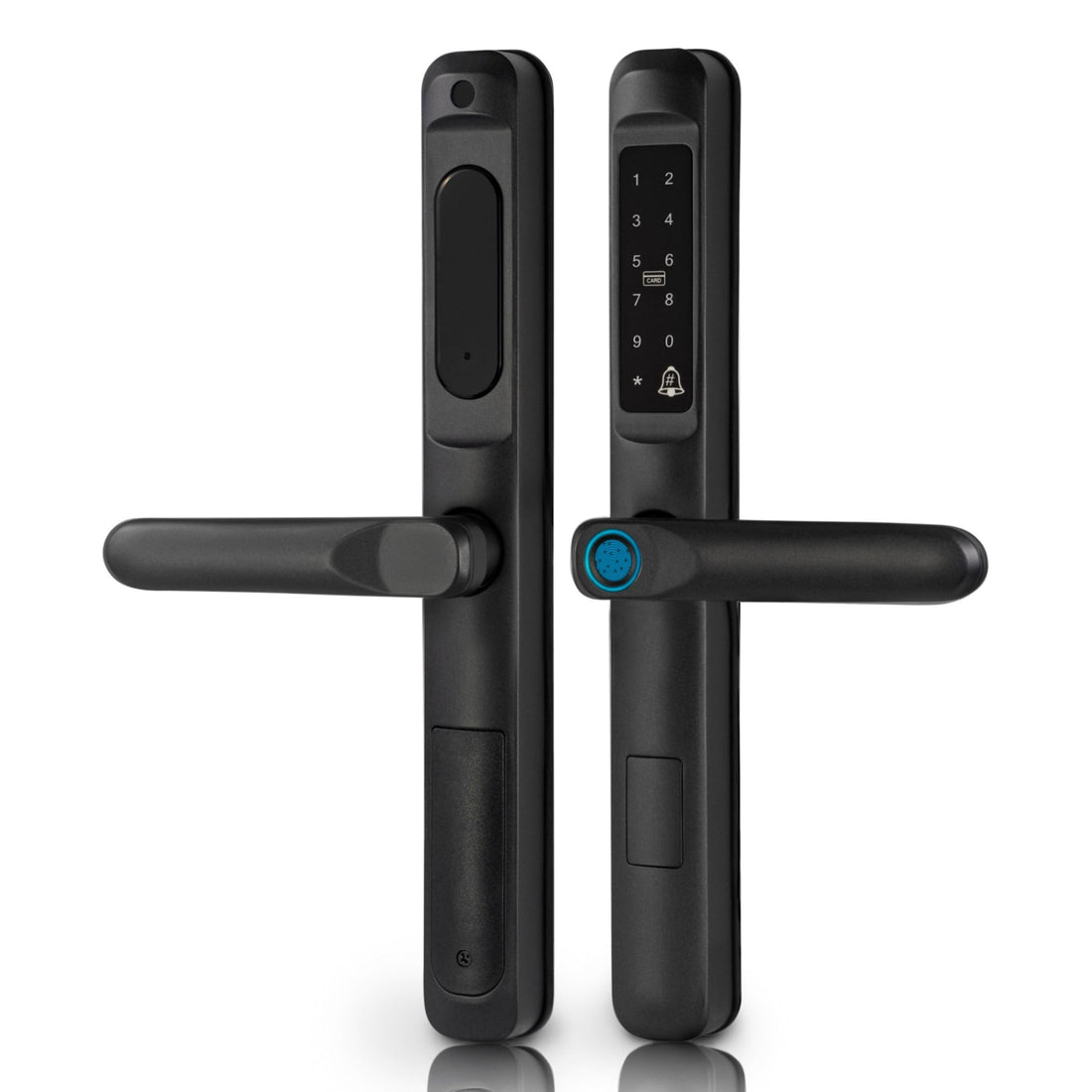 Smart Door Lock Slim in black